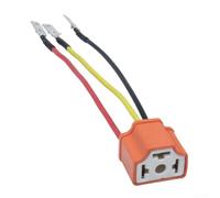 H4 Adaptateur de prise de faisceau de câblage pour ampoule LED compatible avec les systèmes d'éclairage de véhicule 12 V et les luminaires OEM