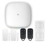 H4 Plus WiFi/Système d'alarme GSM Smart Home avec Central, haustierfreundlichem Détecteur de mouvement Détecteur de porte/fenêtre, par Langue contrôlable par Amazon Echo et Google Home et compatible a