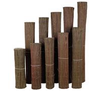 H4L Tapis en osier Brise-vue Clôture Pare-vent Tapis de protection visuelle Clôture en osier 150cm 5m