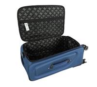 H4L Valise de voyage à roulettes en tissu souple Tailles S, M, L, bleu, m, Valise