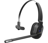 H5 Casque Bluetooth avec Micro & Dongle USB [45 Heures de Temps de Lecture et Port¿¿e de 10 m] Casque PC Mono avec Station de Charge et ¿¿ R¿¿duction de Bruit AI Mic, Casque sans Fil pour Bureau