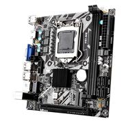 H61 Carte mère H61ME LGA1155 2 emplacements DDR3 jusqu'à 16 Go NVME M.2 WIFI M.2 PCI-E16X ITX H61-ME