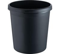 Corbeille à papier Helit the german H6105895 18 l (Ø x H) 315 mm x 335 mm polypropylène noir