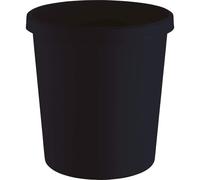 [H6405895] helit Corbeille à papier The Green German 18 L Noir