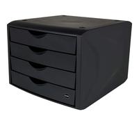 [H6429595] helit Module de Classement The Green Chameleon 4 Tiroirs Anthracit...