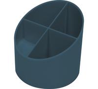 [H6790234] helit Multipot à Crayons The Green Cross 4 Compartiments Bleu