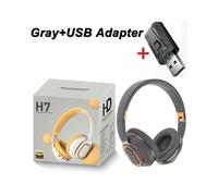 H7 Tv Bluetooth Headphones Wireless Headphon with Mic USB Adaptor Headset Noise Cancelling Stereo Foldable Bass for TV Earphone