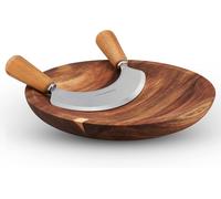 H722130 Ashden Mezzaluna Planche A Decouper/Hachoir Coupe,Ne Pas Laver Au Lave-Vaisselle,Garantie De 2 Ans