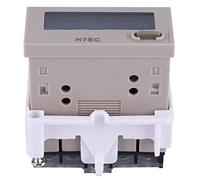 H7Ec 8X6X5 H7Ec N sans tension d'entrée Compteur électrique numérique avec compteur d'impulsions 8 LCD 120 V H7Ec WBTY