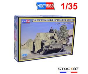 H80134# maquette char SturmpanzerIV early Sd.Kfz.166 Brummbär - HobbyBoss