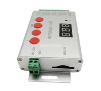 H802SE pixel LED dimming controller, 4-port driver 6144 pixels, supports DMX512 WS2811 WS2812 APA102 and other remote controls