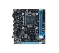H81 Placa-MãE de Computador DDR3 16G LGA1150 PC Placa Principal VGA + CompatíVel com Porta RJ45 Suporte SATA 3.0 2.0 I3 I5 I7