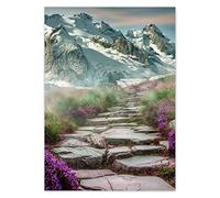 H8404Z_PL1H Photo Poster Décoration murale 50 x 70 cm Paysage de montagne