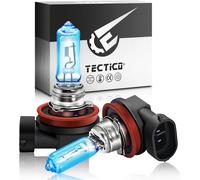H9 Ampoule De Phare Halogène 65w 12v Blanc Chaud,130% Plus De Luminosité,Feux De Croisement/Feux De Route Remplacement De Phare De Voiture, 2 Pièces