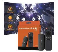 H9 Android TV Stick, Clé TV HD Intelligente, Processeur Quad-Core H313, 2 Go De Ram, 16 Go De Rom, Compatible Wi-FI, Appareil TV Internet Plug and Play pour Cinéma Maison et Voyages