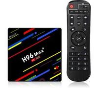 H96 Max + Android 8.1 Boîte Smart TV RK3328 Quad Core 64 bits KODI 18,0 UHD 4K Set Top Box VP9 H.265 4 Go / 32 Go WiFi LAN BT4.0 Lecteur multimédia haute définition G