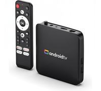 H96 Max Boîtier Android TV 14.0 4K HDR, Smart TV Box 2GB RAM 16GB ROM, WiFi 2.4G/5G, Lecteur Multimédia Ultra HD, Streaming TV Box avec Télécommande