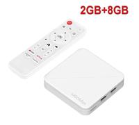 H96 MAX H313 Smart TV Box Android 14 TVBox 2GB 16GB 8GB double Wifi6 BT 4K HD Google Assistant vocal lecteur multimédia décodeur - Type 2GB 8GB