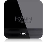 H96 Mini H8 Android 9.0 TV Box 1080p 4k Wifi Google Store Netflix H96mini 1g8g Set Top black_1GB + 8GB avec G20 Télécommande vocale