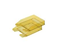 HA-1026-X-25 Corbeille à courrier A4 standard jaune transparent