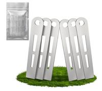 HA BIN Lame de rechange pour débroussailleuse, Disque de Coupe de Rechange, Ensemble de couteaux en métal pour debroussailleuse electrique sans fil (Lames de rechange, Acier inoxydable, L)