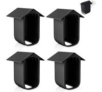 HA BIN Lot de 4 étuis en silicone étanches pour EufyCam 2C Pro, résistants aux intempéries, en silicone pour EufyCam 2C/2C Pro, étanches et anti-UV pour l'intérieur et l'extérieur