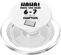 Ha Ha Made You Read Books 67 English Teacher 6 7 Reading 6-7 PopSockets PopGrip pour MagSafe