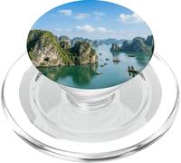 Ha Long Bay Vietnam Îles calcaires Scène côtière PopSockets PopGrip pour MagSafe