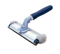 Ha-Ra Raclette pour vitres ERA 32 cm I Extracteur et mousseur tout-en-un I Rail en aluminium I 30 m² Nettoyage de la surface de la fenêtre en une pièce avec la fibre Viva I Nettoyant pour vitres de