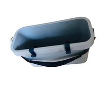 Ha-Ra ERA Seau de 6 l - Seau de nettoyage de qualité supérieure - Seau pour serpillère et raclette de fenêtre - Seau avec sangle de transport - Facile à ranger - Avec poignée creuse, bec verseur et