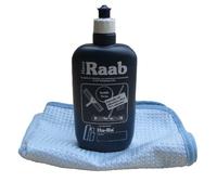 Ha-Ra Kit de nettoyage avec produit universel d'entretien concentré 500 ml et 1 chiffon en microfibre Crotan XXL 50 x 68 cm