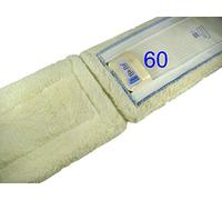 Ha-Ra Serpillière blanche courte 60" [fibre de sol pour support de 60 cm ]