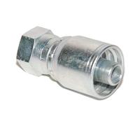 HA06A08NJ Embout Presserti JIC Femelle Évasé 74°, 3/4"-16 Filetage, 3/8" Ø Flexible