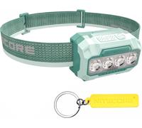 Ha23 Uhe Lampe Frontale D'extérieur Mct 600 Lumens Plusieurs Températures De Couleur Légère Aaa (Vert)