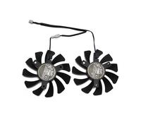 HA8010H12F-Z 75MM 2Pin GTX1050Ti Refroidisseur GPU Double Ventilateur pour MSI Geforce GTX 1050Ti GTX-1050-Ti-4GT-OC (4 Pièces)