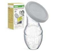 haakaa 100 ML Tire-Lait en Silicone Avec Couvercle, Transparent Tire-Lait Manuel, Recueil Lait, Sain et Inoffensif, Sauvez Chaque Goutte de Lait Maternel