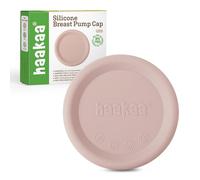 haakaa Bouchon de tire-lait manuel (Blush) - Fabriqué en silicone de qualité supérieure, convient à tous les tire-lait haakaa