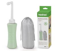 haakaa Bouteille à l'envers pour les soins post-partum | Bidet portable pour le nettoyage et la récupération périnéale pour la nouvelle mère | peri bottle | Vert/500ml