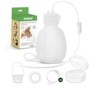 Haakaa Ensemble de tube d'alimentation supplémentaire en silicone et pochette - Kit d'aide à l'allaitement pour faible approvisionnement, support de verrouillage, donneur ou lait pompé - Pochette de