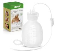 haakaa Ensemble tube d'alimentation supplémentaire et pochette, système d'allaitement complémentaire pour bébé, système d'allaitement SNS, silicone de qualité alimentaire