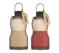 haakaa Lot de 2 sacs de conservation en silicone pour lait maternel 255 g