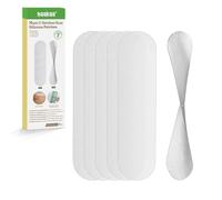 Haakaa Lot de 6 pansements en silicone réutilisables pour cicatrices après césarienne, respirants, imperméables et doux pour la peau