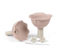 Haakaa Lot d'entonnoirs en silicone pour fleurs - Double taille - Entonnoirs en silicone pour la cuisine, petits entonnoirs pour remplir des bouteilles, compatible avec les pochettes haakaa