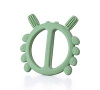 Haakaa Silicone crabe bb teether de dentition toys 360 Bb brosse dents tte pour la brossage de l'auto-brossage infantile