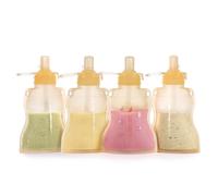Haakaa Silicone Sacoches alimentaires pour bébés - Sacs réutilisables pour bébés à pression