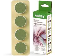 haakaa Tampons de rechange pour coupe-ongles électrique pour lime à ongles standard pour bébé, convient aux enfants de 12 mois et plus, matcha
