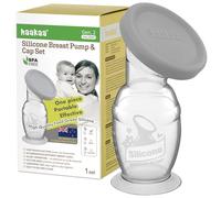 haakaa Tire-lait manuel avec base d'aspiration et couvercle en silicone 100 ml