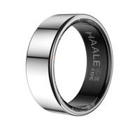 HAALE II Smart Ring, Bague suédoise Ultra-Fine, 7 Jours, Suivi du Sommeil | Mesure du rythme cardiaque et de la HRV, analyse du stress et de la récupération. App Health gratuite incluse