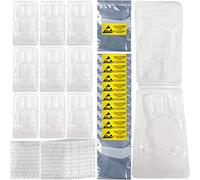 HAAMNING7 10 pièces Plateau de boîtier CPU pour AMD 938 939 940 AM4 AM3 AM2 FM1 FM2 APU FX, support de boîte de protection en plastique à clapet pour AMD