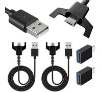 HAAMNING7 2 câbles de charge USB pour souris pour Logicool G (G403, G703, G900, G903, G Pro X), 1,8 m (5,9 pi), avec adaptateur OTG pour enceinte G560